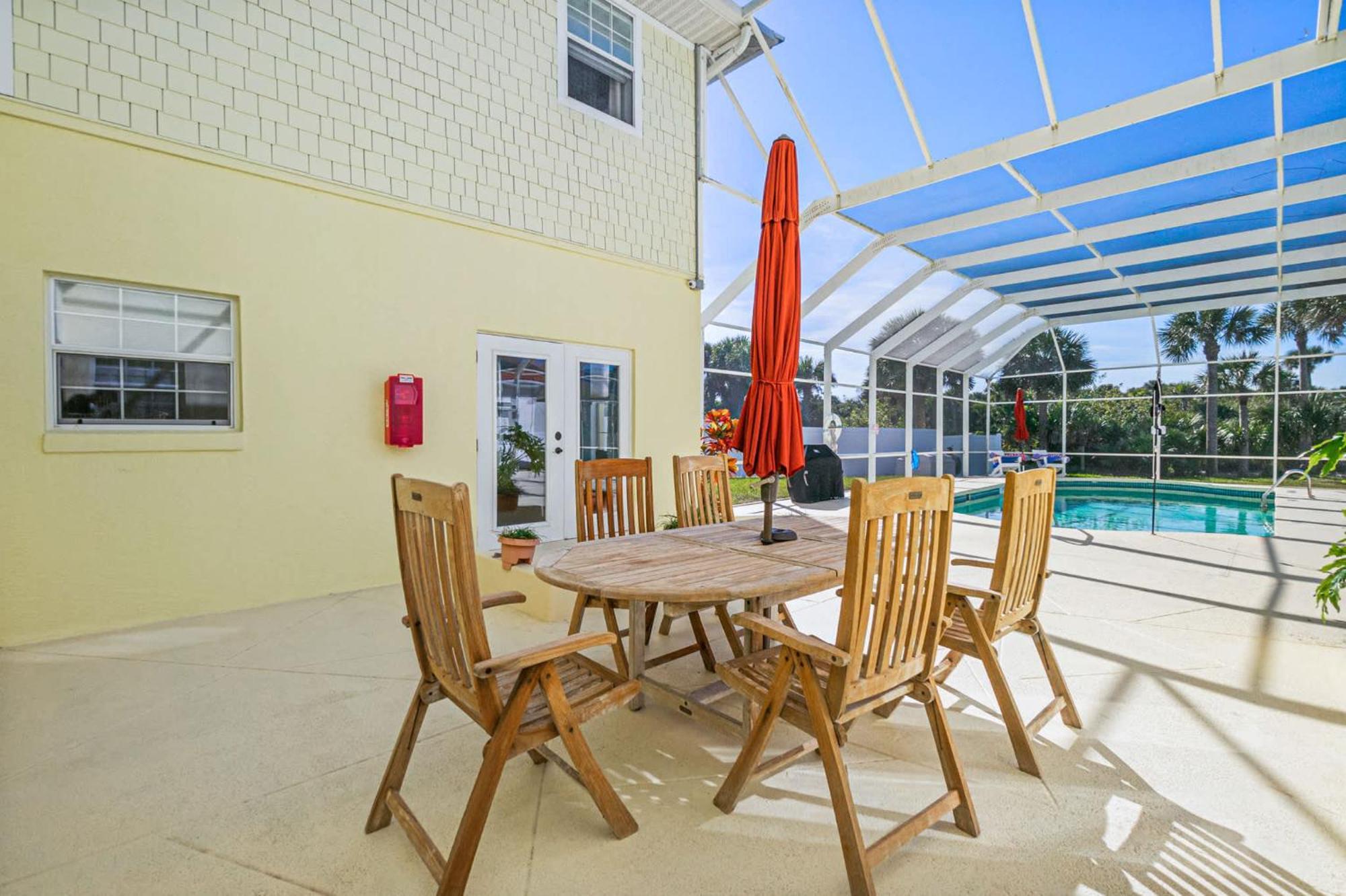 Flagler Beach Bed And Breakfast Pool Jaccuzzi Suite 外观 照片