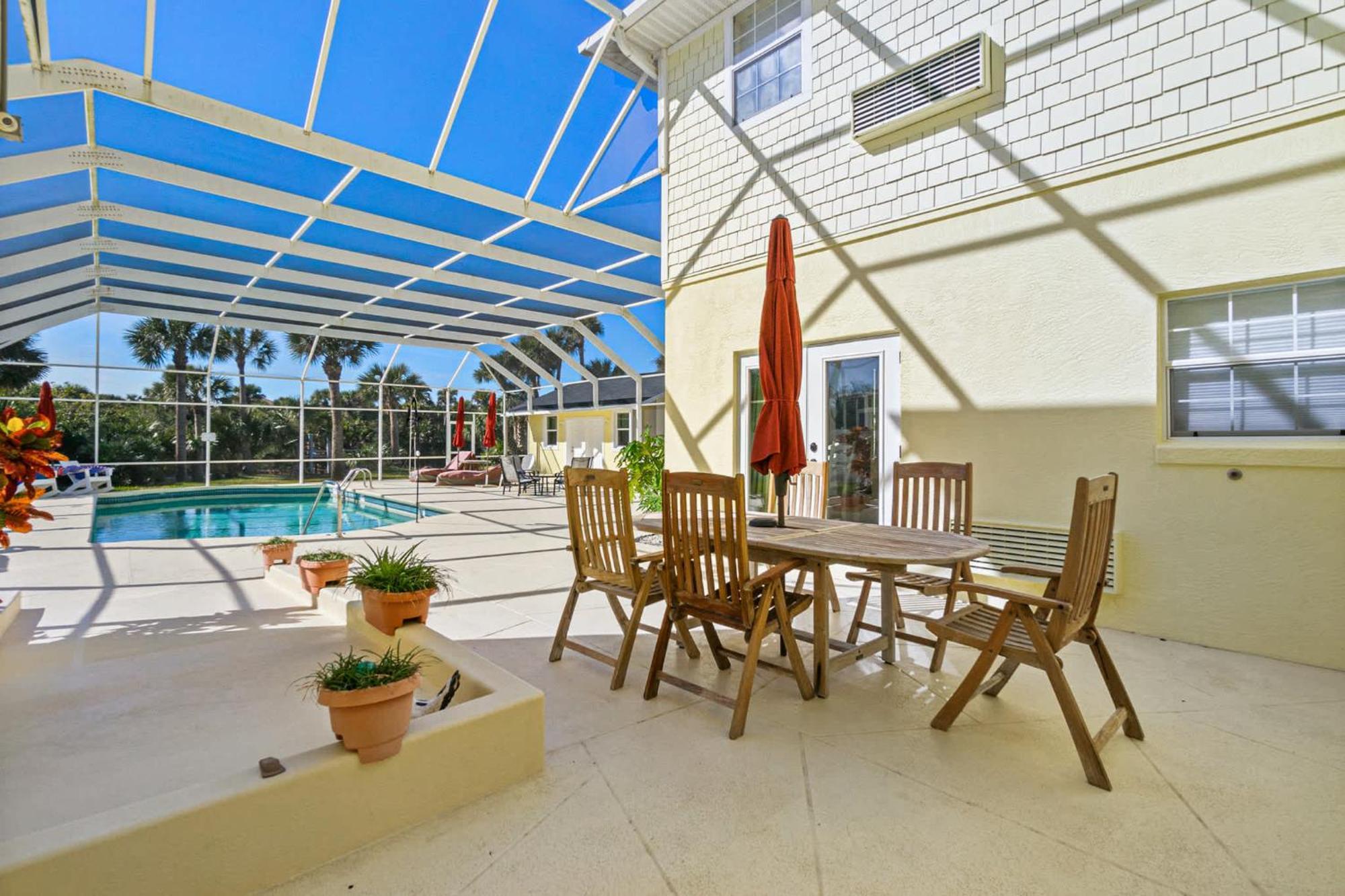 Flagler Beach Bed And Breakfast Pool Jaccuzzi Suite 外观 照片