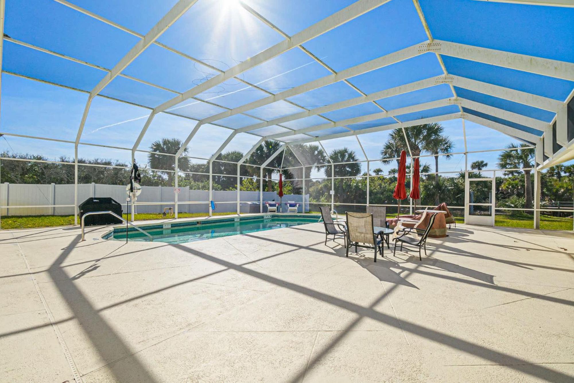 Flagler Beach Bed And Breakfast Pool Jaccuzzi Suite 外观 照片